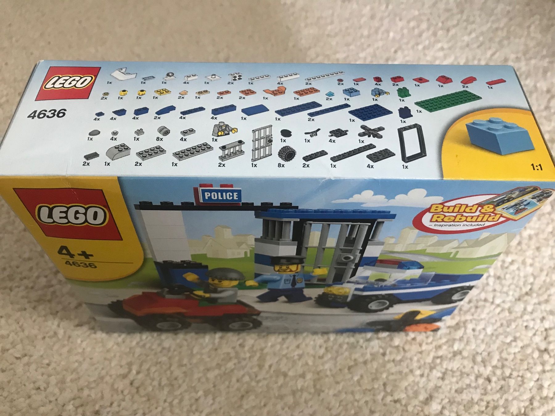 Lego Kit di costruzioni: Lego "Build & Rebuild" Polizei, 4636 / NEU – Nuovo e nell'imballaggio originale da Dürrenäsch venduto da Didaedi 5