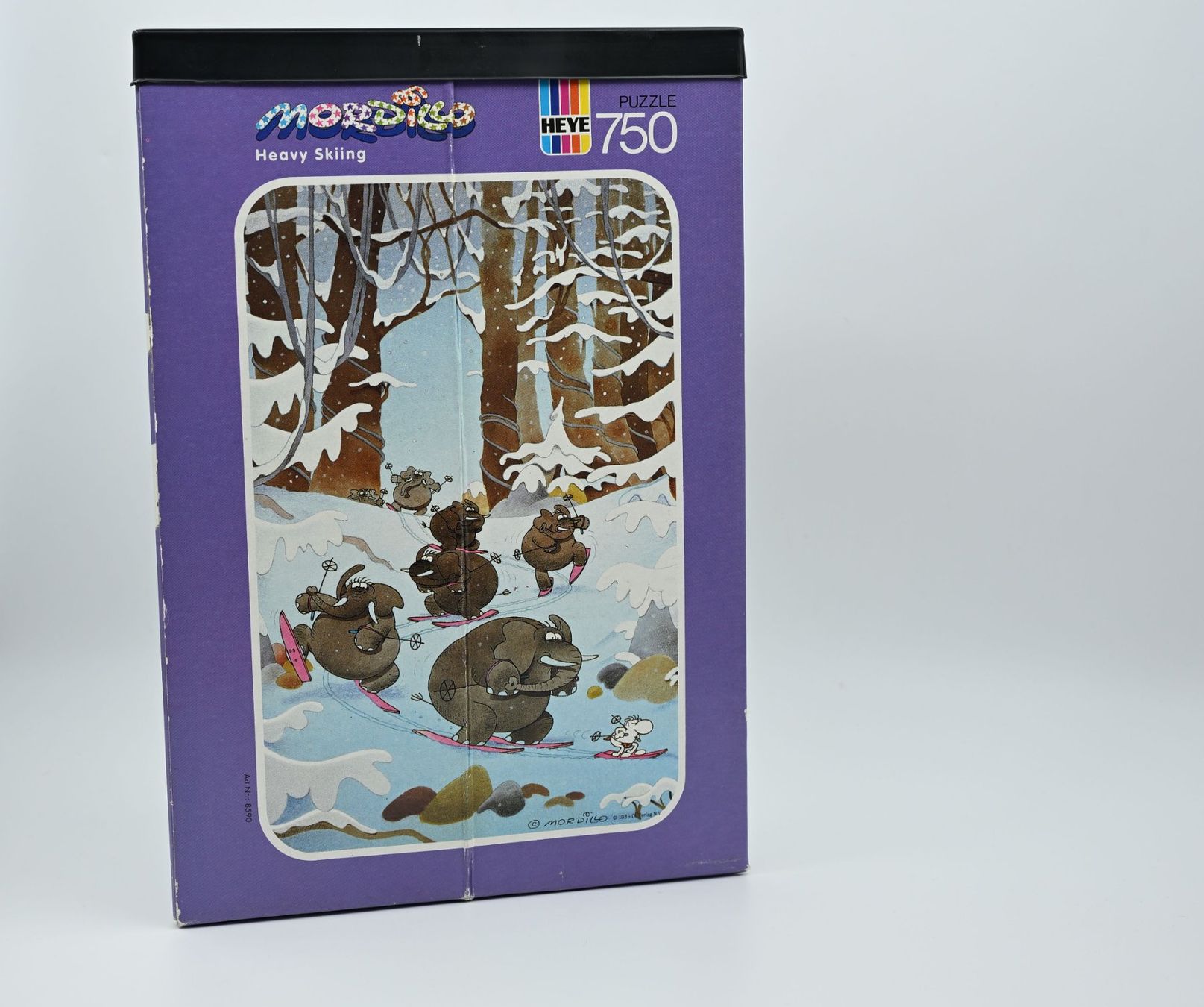 Heye Puzzles: Mordillo Heavy Skiing Puzzle – D'occasion à Dürnten par puumies 1