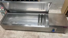 Gastro Bartscher Saladette Kühlaufsatzvitrine ED 5 x 1/4 GN