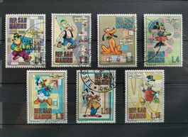 San Marino Briefmarken aus Serie Walt Disney 1970, gestemp.