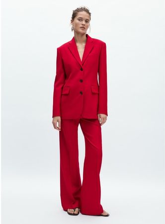 Zara Blazer Anzugjacke rot Gr.L (38) NEU Fr.139.00