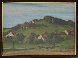 Henry MEYLAN (1895 – 1980) PAYSAGE JURASSIEN