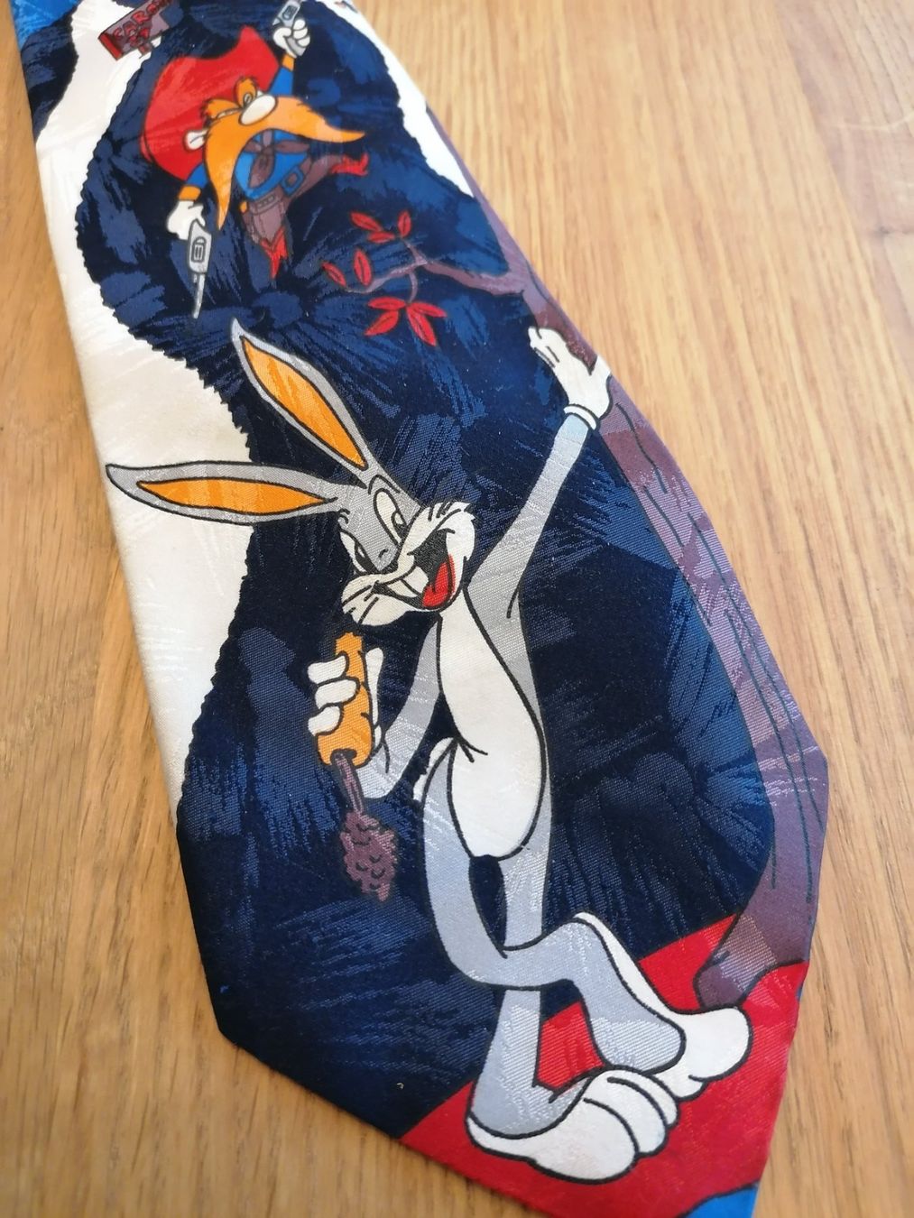 Cravatte: Warner Bros, Bugs Bunny, Krawatte 1993 - Nr. 185 – Usato da Basel venduto da vintagecollector 1