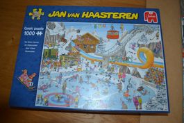 Puzzle 1000 Teile - Winterspiele