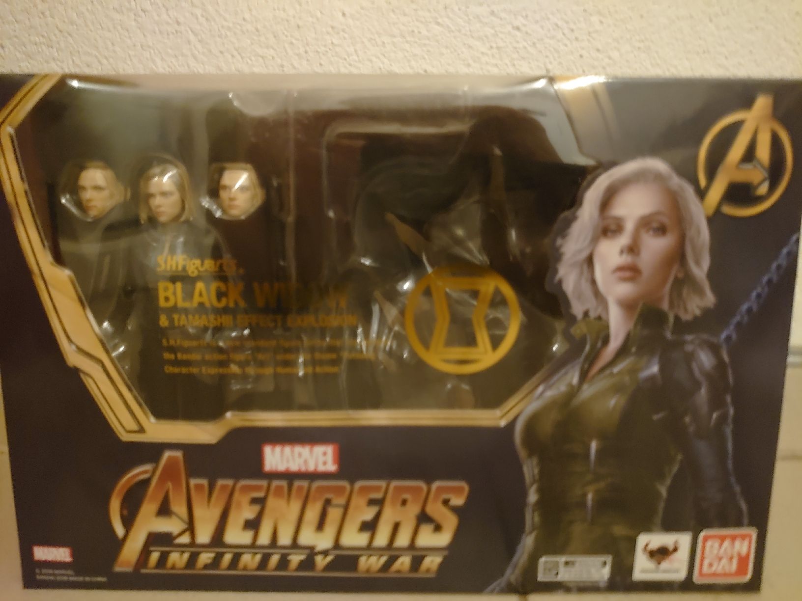 Marvel Giocattoli: Marvel Avengers Infinity War - Black Widow Figur - Ban Dai – Nuovo e nell'imballaggio originale da Eich venduto da uhi-21