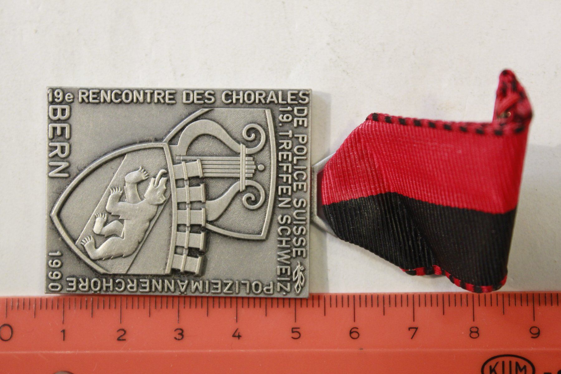 Medaillen: medaille police Bern – Gebraucht aus La plaine von 762