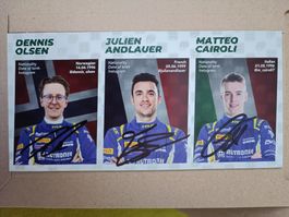 Team - 24h Rennen - handsigniert
