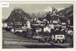 Sion - Vue generale - Cote nord-Ouest