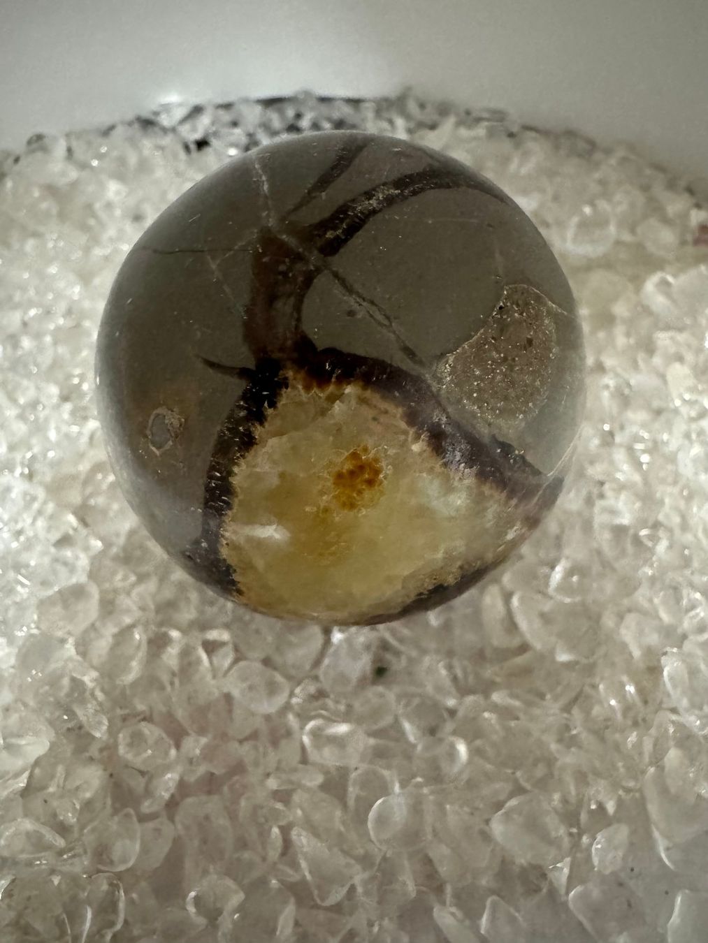 Edelsteine: Kugel Septarien – Neu (gemäss Beschreibung) aus Biberist von Steine