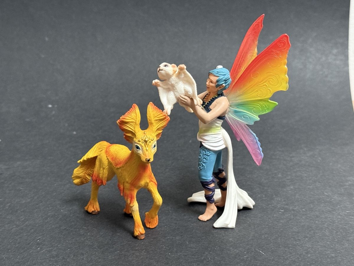 Schleich Statuette: Schleich Bayala Elfen, Einhörner, Fabelwesen, Regenbogen – Usato da Ennetbaden venduto da mapa05 1