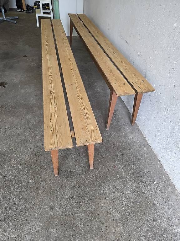 Bancs: Zwei antike Sitzbänke – D'occasion à Grosshöchstetten par kids04 1