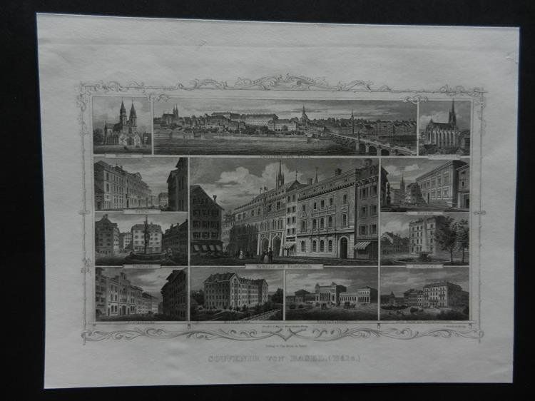 Gravures: Souvenirblatt Basel – D'occasion à Risch par Rischli15