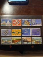 Timbres Helvetia Collection Europe, divers motifs