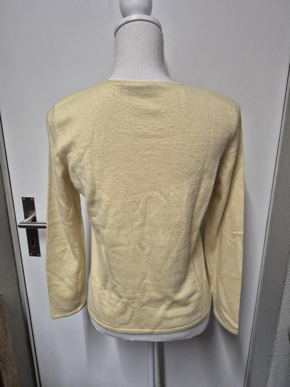 Jj Benson Maglioni & Felpe: Cashmere Pullover JJ Benson Gr.S vanillegelb – Usato da Merligen venduto da muss_haben 1