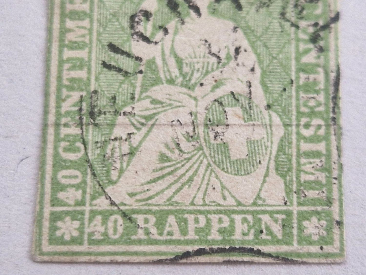 Tutti i francobolli: Strubel 26C, signiert, ab 1.- – Usato da Burgdorf venduto da Glossy01 2