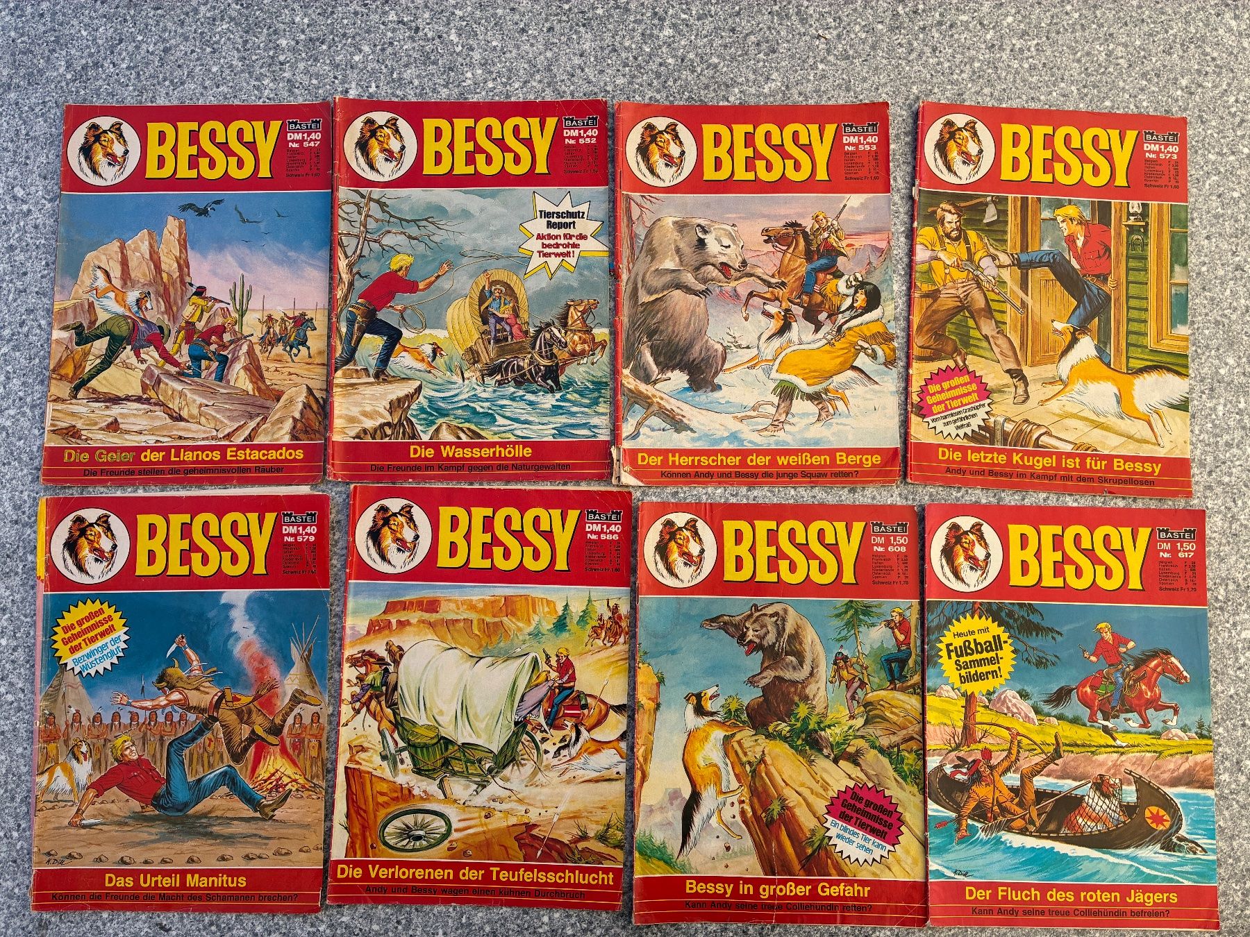 Fumetti: 19 BESSY Comics - Verlag Bastei – Usato da Reigoldswil venduto da Frog40 2