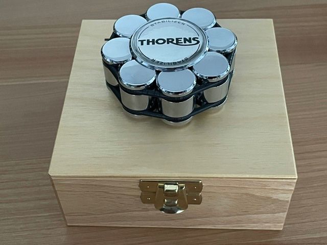 Thorens Giradischi: THORENS STABILIZER - CHROM - PLATTENAUFLAGEGEWICHT – Nuovo (secondo la descrizione) da Fahrwangen venduto da Swirl2 2