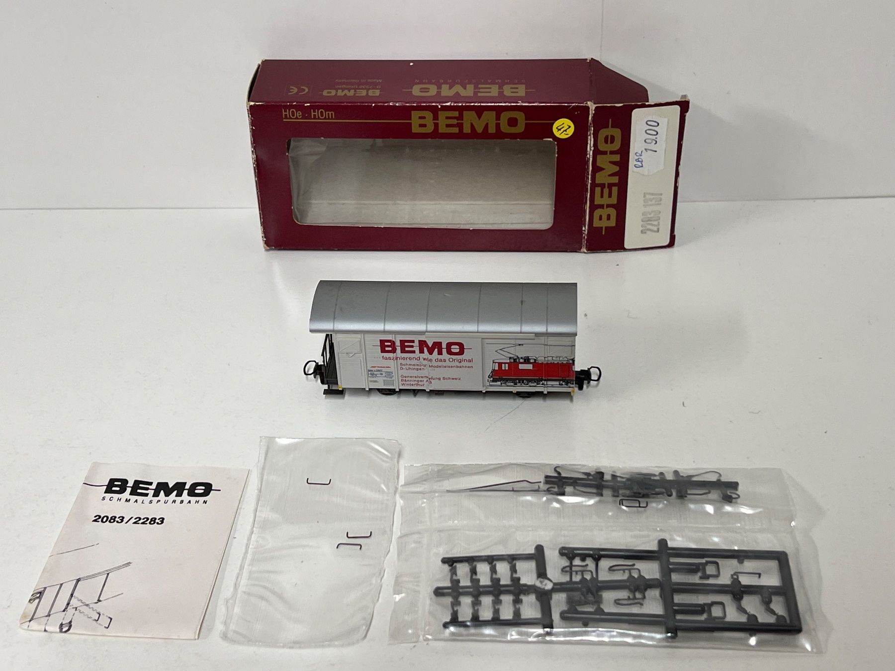 Bemo Modellini di ferrovie: Bemo  Gbk-v 5607   RhB H0m – Usato da Neuenhof venduto da ludovicco