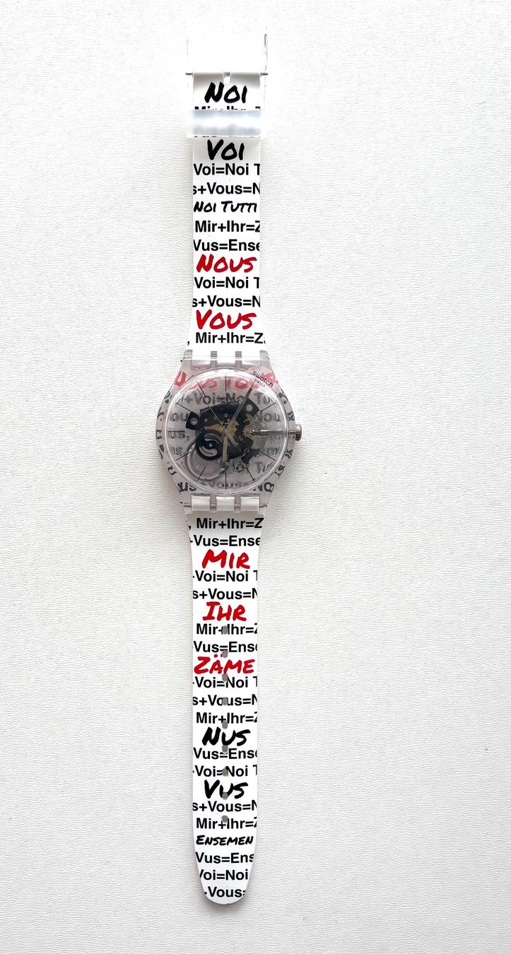 Swatch Orologi: Swatch Uhr Mir+Ihr=Zäme – Usato da Zürich venduto da Bob221 3