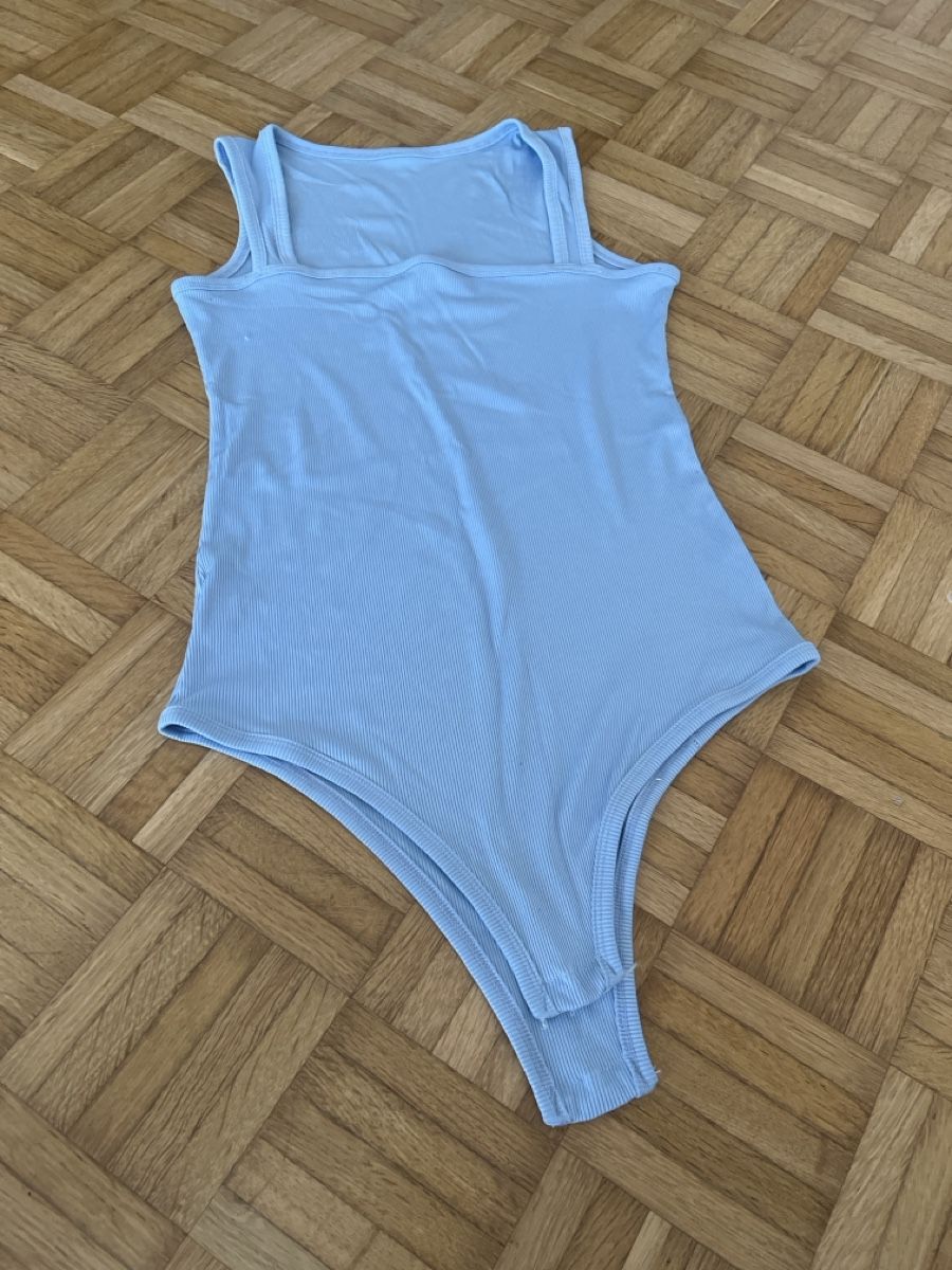 Shein Top: Damen Body ärmellos hellblau – Nuovo (secondo la descrizione) da Grüningen venduto da liliane.tebane