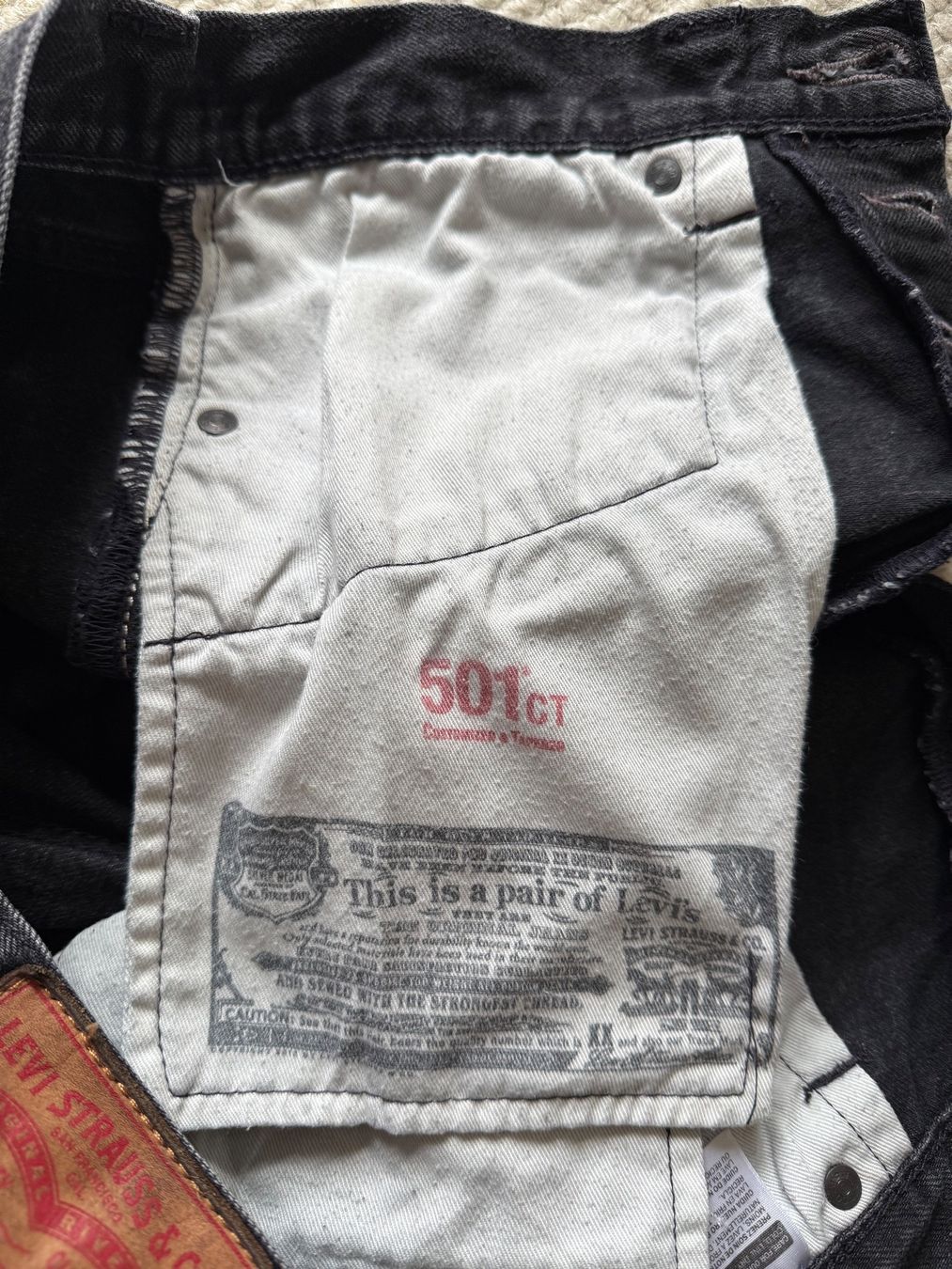 Levi's Jeans: Levis Jeans 501, Vintage – Usato da Luzern venduto da Mamutpe 4