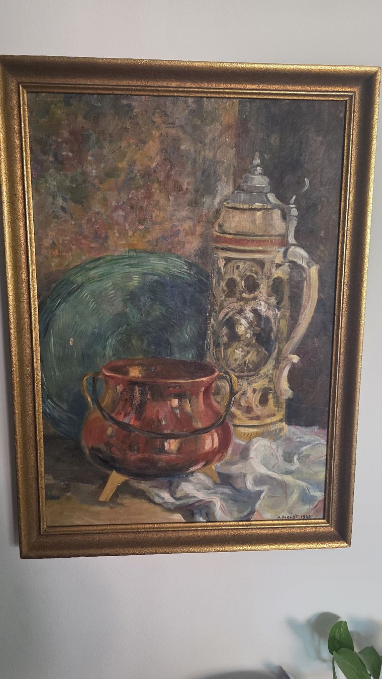 Gemälde: Toile d'Henri Piccot 1940 – Gebraucht aus Ecublens VD von Stivi98