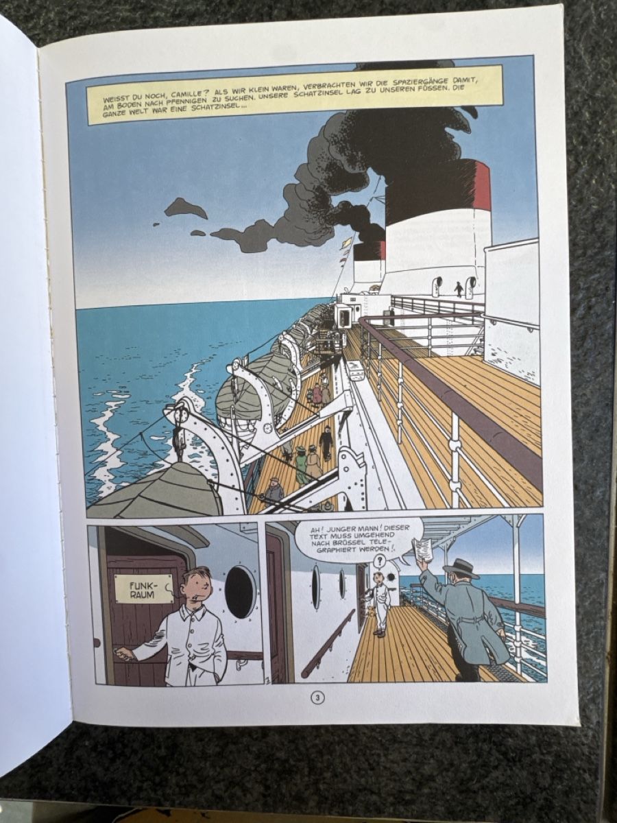 Fumetti: Comic Theodor Pussel 6 Ein Passagier verschwindet 1993 – Usato da Eschenz venduto da Belladog 3