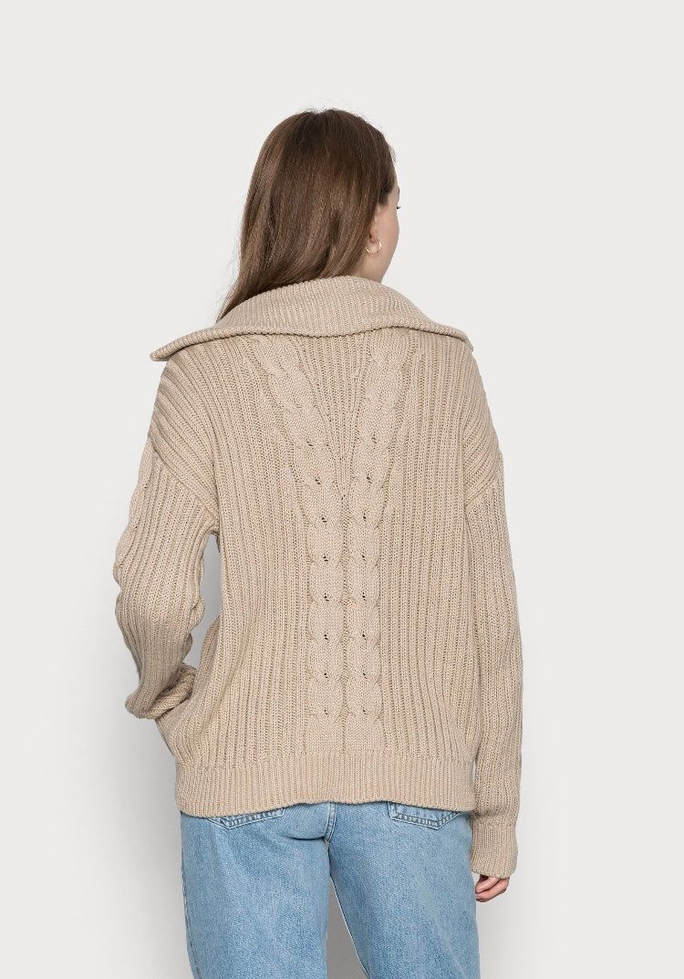 Pullover & Sweatshirts: Strickpullover Beige Half Zip – Neu (gemäss Beschreibung) aus Therwil von blubblubblubb 2