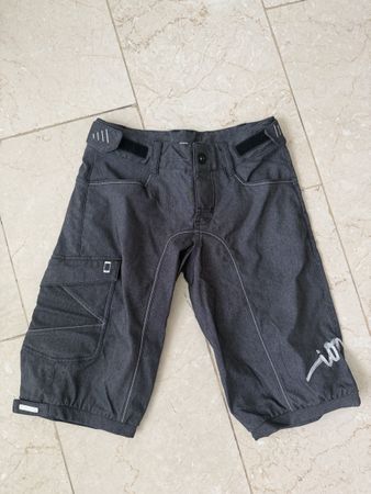 ION Bike Shorts dunkelgrau Grösse 34 / XS
