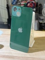 Vitre Arrière IPhone 13 paroi arrière Mauve avec logo