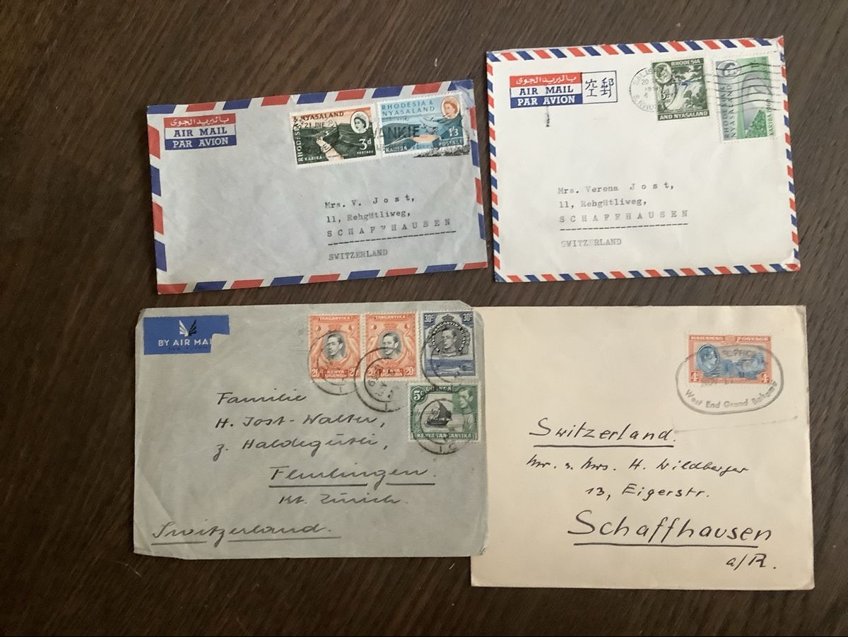 Alle Briefmarken: 19 alte Briefe COMMONWEALTH ab 1892  - Archivfund – Gebraucht aus Lufingen von Rac0 3