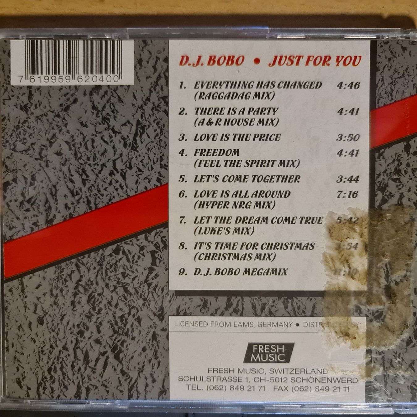 CDs: CD D.J. Bobo – Gebraucht aus Dintikon von Vexi 1