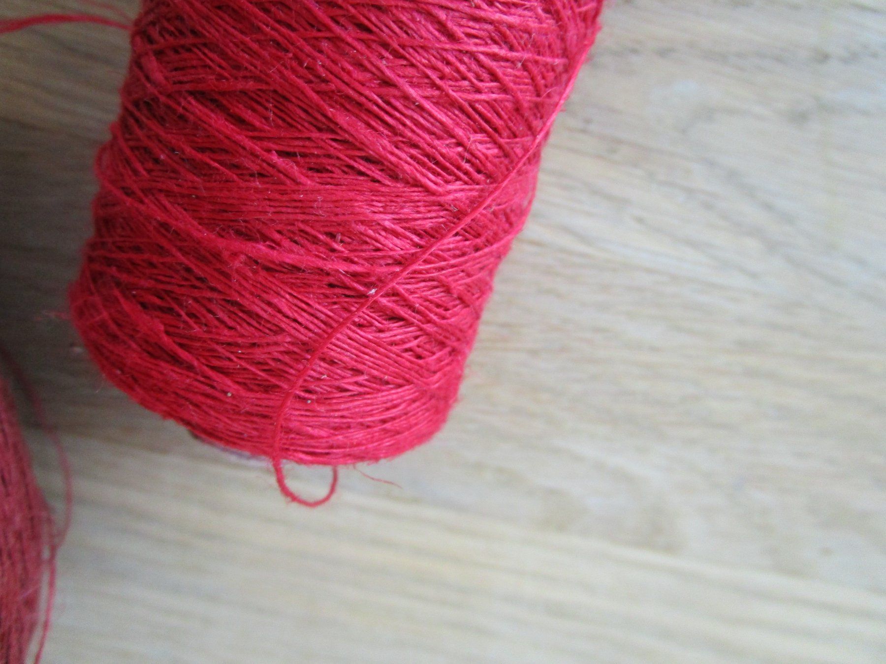 Wolle: Konvolut Antikes Leingarn/ Flachs ca. 1.42kg – Gebraucht aus Scuol von Luana.. 4