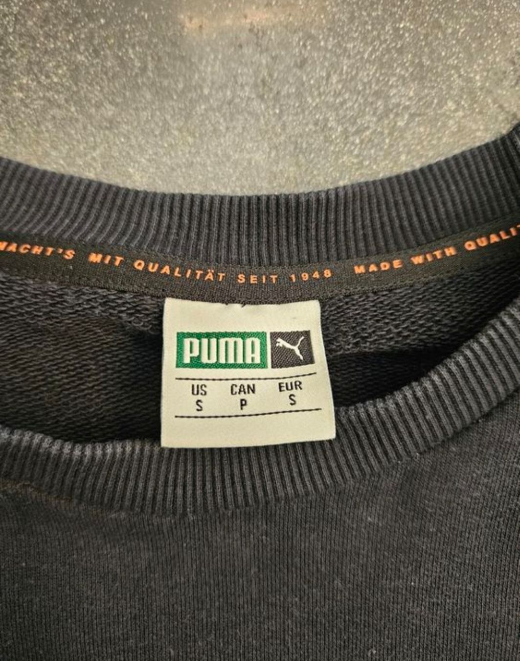 Puma Maglioni & Felpe: Puma Pullover schwarz blau orange 80er style Gr S  – Nuovo (secondo la descrizione) da Anwil venduto da tamoos 3