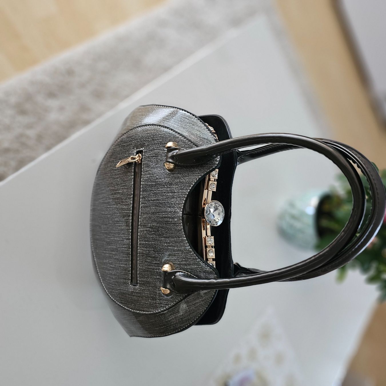 Borse da donna: Fabrikneu  Handtasche mit Strass Glitzer – Nuovo e nell'imballaggio originale da wolfhalden venduto da 46464646 3
