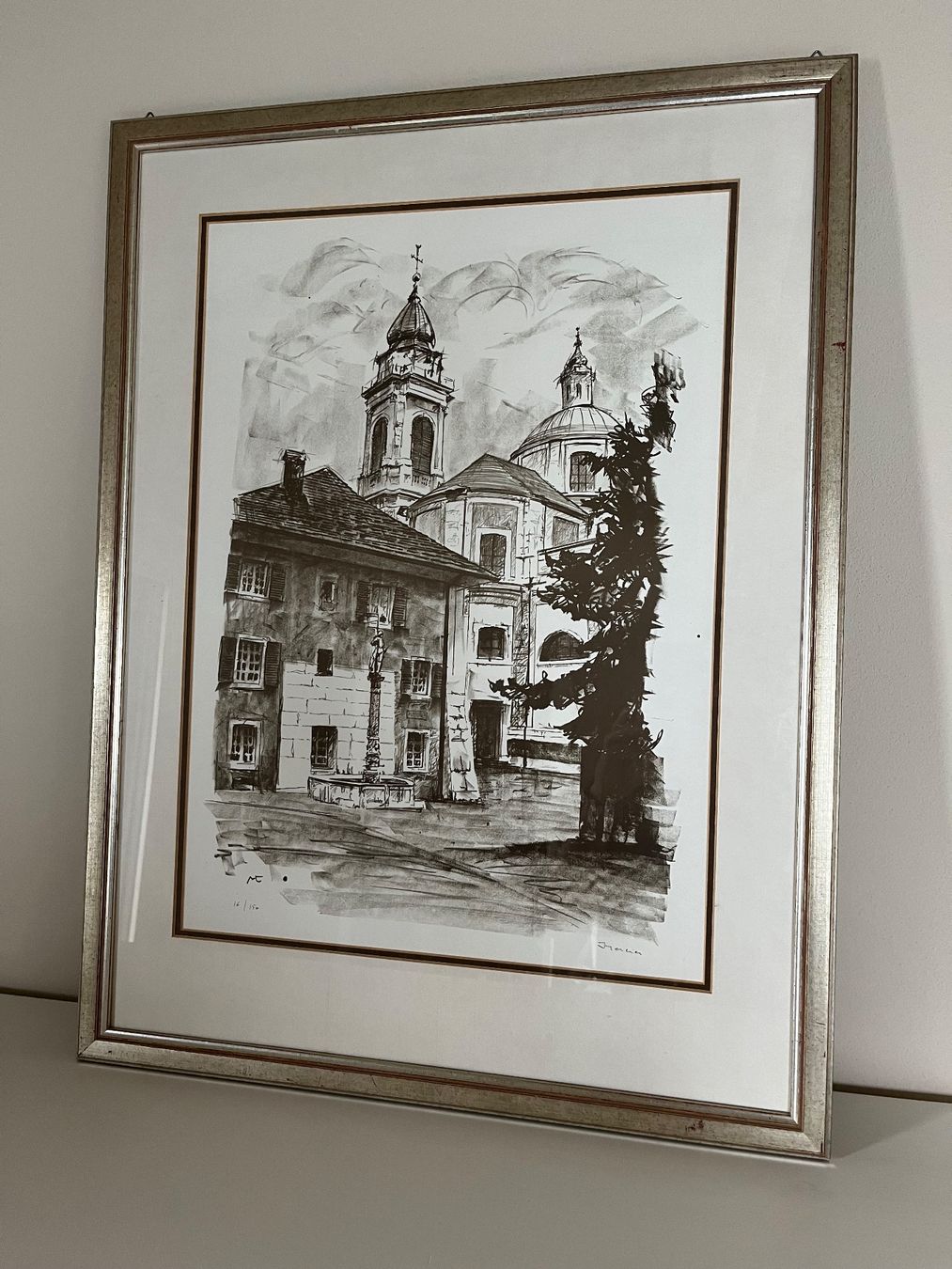 Dipinti: Bild St. Ursen-Kathedrale Solothurn – Usato da Faulensee venduto da Cinclus