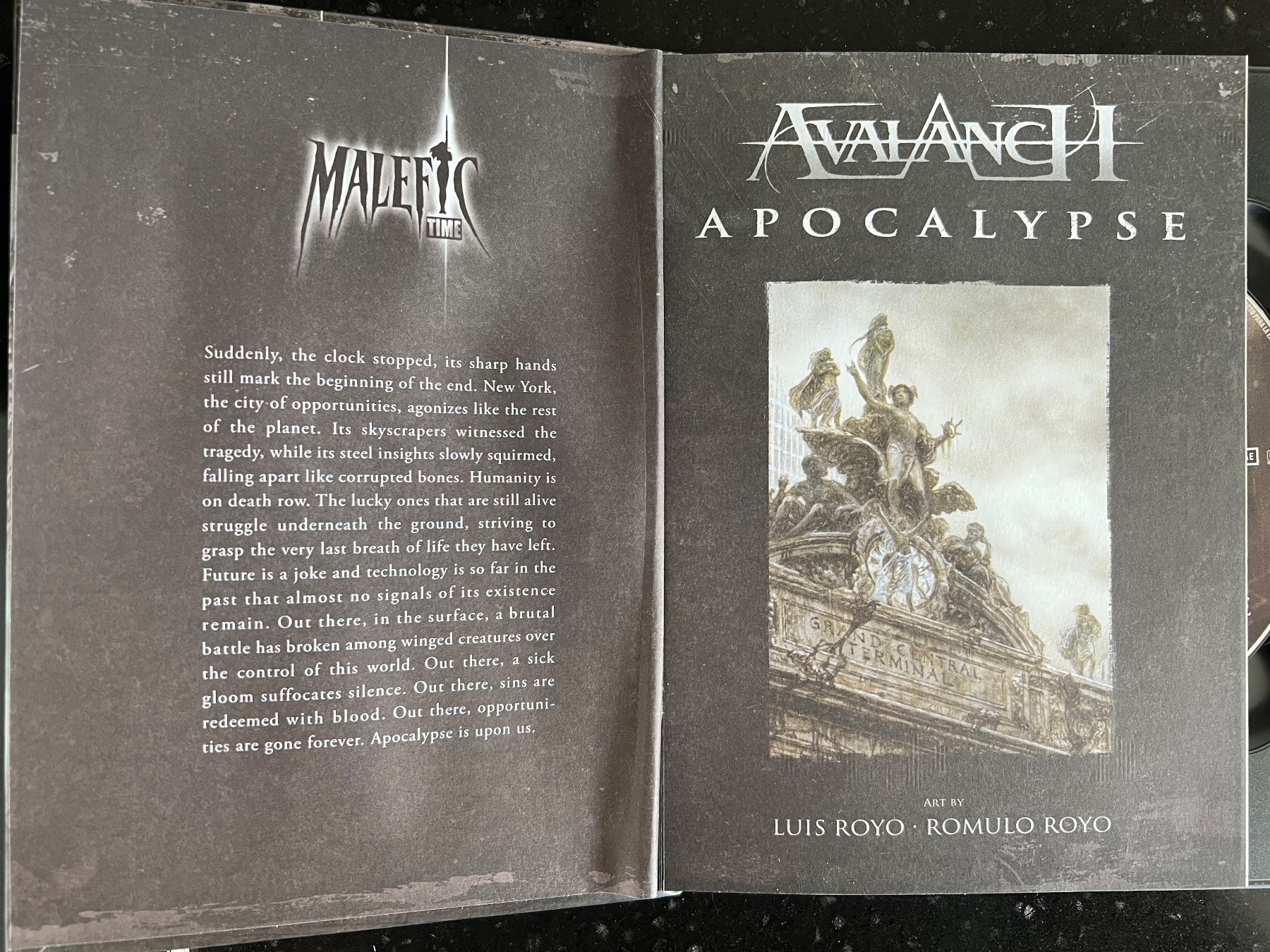 CD: Avalanche Apocalypse Luis Royo, Malefic – Usato da Genève venduto da Greg_8ff 1