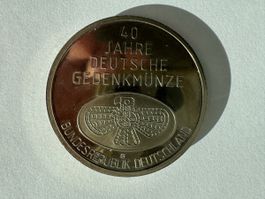 40 Jahre Deutsche Gedenkmünze Bundesrepublik Deutschland