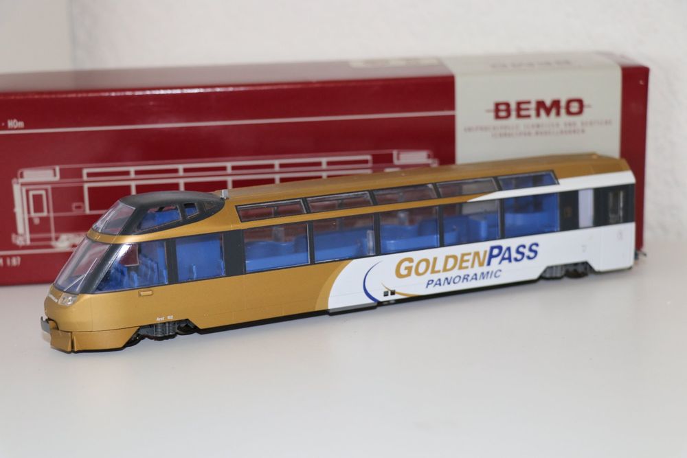 BEMO 3288 314 - MOB Arst 152 Golden Pass Panoramawagen H0m (Gebraucht ...