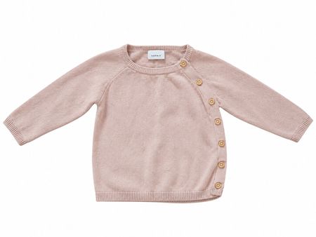 Strickjacke rosa Gr. 80