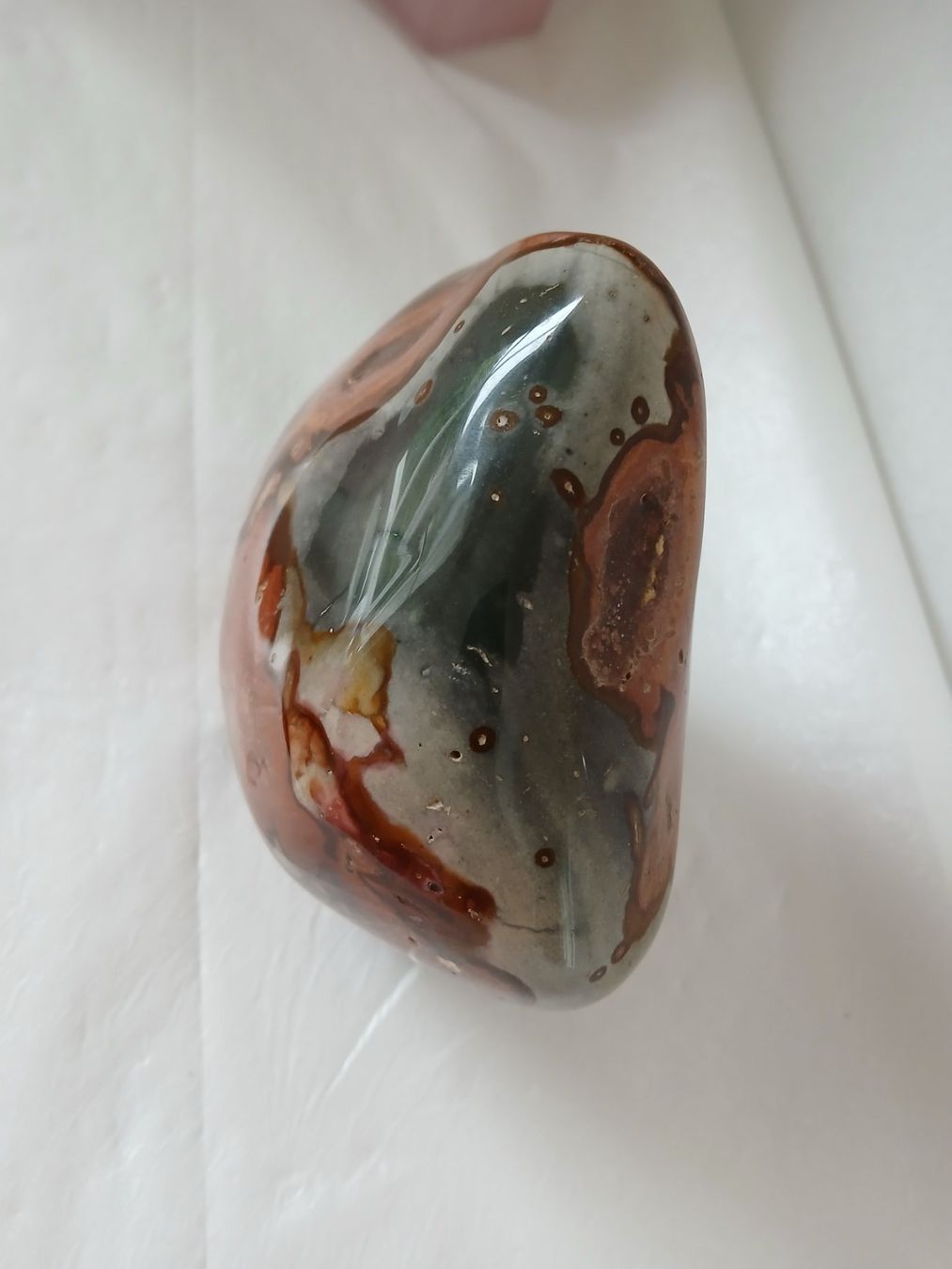 Mineralien & Heilsteine: Polychrom Jaspis Unikat – Gebraucht aus Weisslingen von Brillianto 1