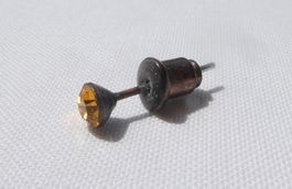 Vintage Ohrstecker mit Zirkonie, Einzelstück!