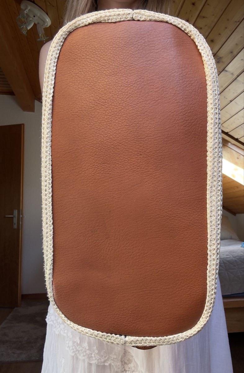Borse da donna: Sac cabas style marin rayé bleu et beige – Usato da Vuippens venduto da Anna_as 3