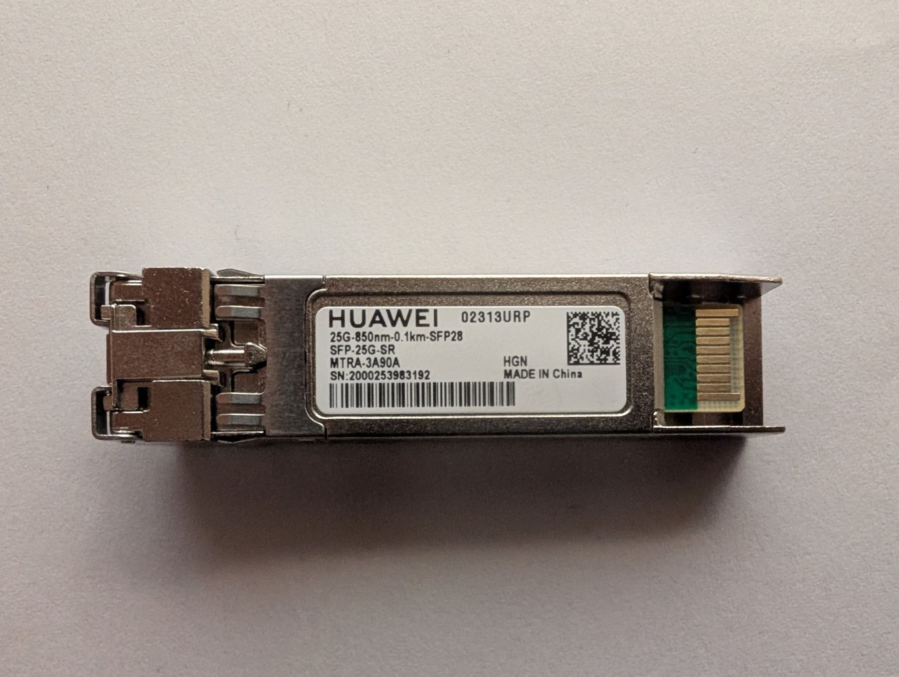 Huawei Laufwerke & Adapter: Huawei Transceiver 25Gbps SFP-25G-SR SFP28 – Gebraucht aus Langenthal von netcamp