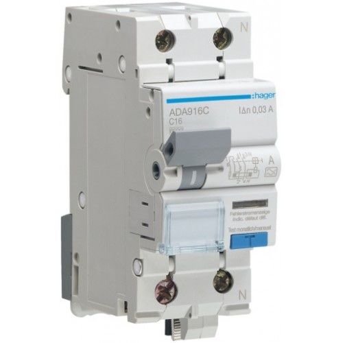 Hager Interruttori: Hager FI-LS C16 2 Polig – Nuovo (secondo la descrizione) da Cham venduto da mz777