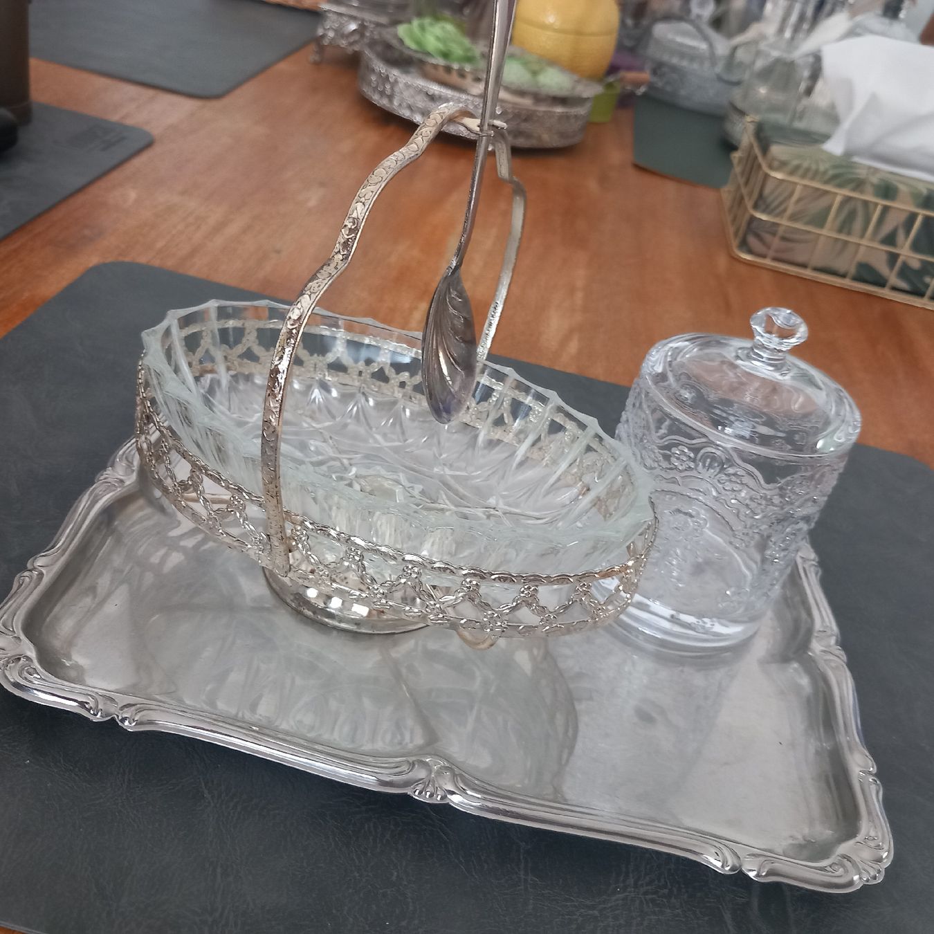 Bicchieri: Mega Trio : Anbiete Schale / Glas Dose / Plateau – Usato da Aegerten venduto da gismolini 2