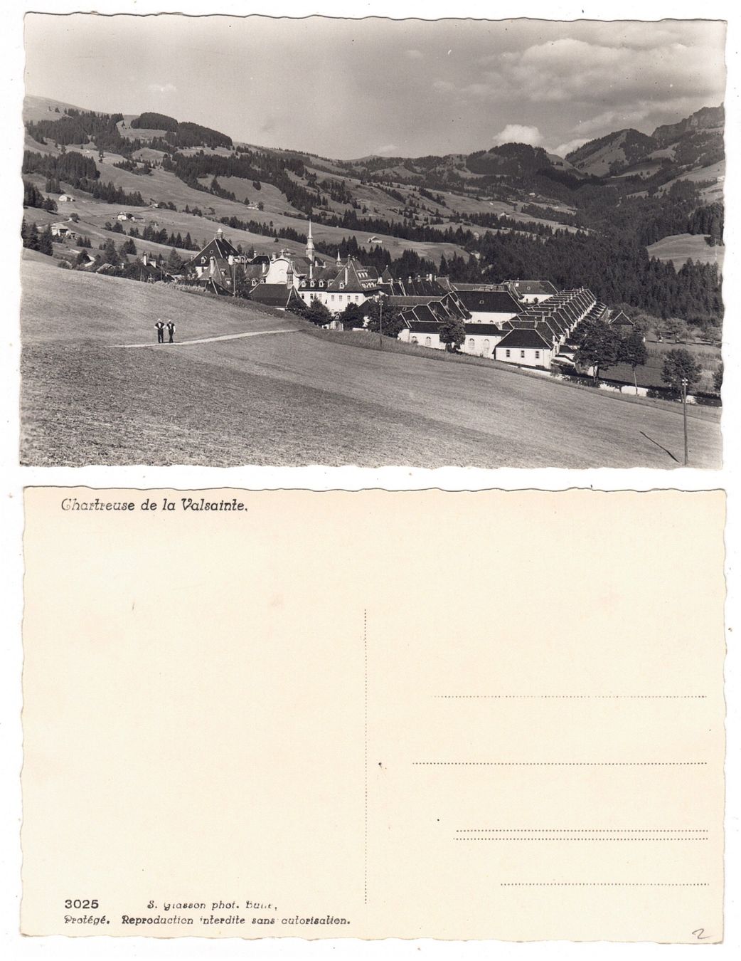 Cartes postales: Chartreuse de la Valsainte – D'occasion à La Tour-de-Peilz par amjust