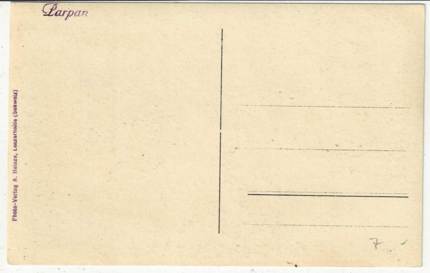 Cartes postales: Parpan - Generalansicht – D'occasion à Ettingen par Kartenplanet 1