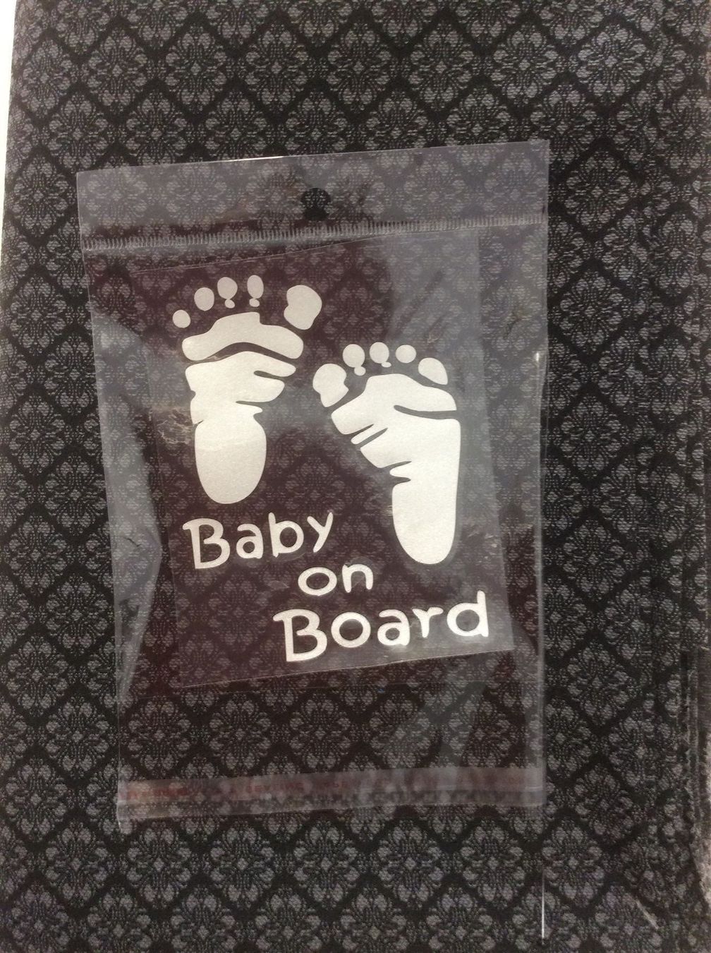 Aufkleber: Aufkleber „Baby on Board“ – Neu und originalverpackt aus Naters von 3904Naters 1