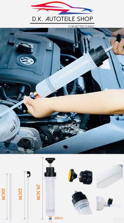 CNCYEAH Manuelle Ölabsaugpumpe 7 Liter - Handpumpe Für Motoröl Und Flüssigkeiten